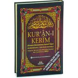5 Özellikli Satır Arası Kelime Kelime Türkçe Okunuşlu Mealli Tecvidli Kuranı Kerim – Rahle Boy - Qr Kodlu, Sesli Dinleme