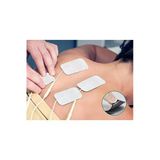 5 Paket, 20 Adet 5x9 cm Tens Elektrod Pedi, Güçlendirilmiş Yapışkanlı Kumaş Yüzey