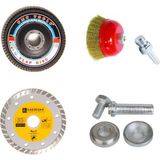 5 Parça 115 Lik Mermer Granit Fayans Kesme Taş Beton Kesme Elmas Disk Zımpara