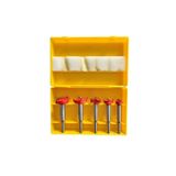 5 Parça Menteşe Mumluk Açma Freze Matkap Uç Set 15 20 25 30 35 Mm