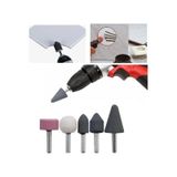5 Parça Mini Taşlama Çapak Alma Oyma Şekil Verme Ahşap Metal Kalıpçı Seti Gravür Oyma Hobi Takımı