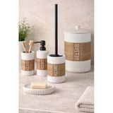 5 Parça Porselen Cleara Banyo Seti