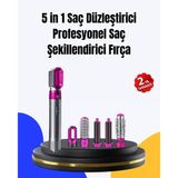 5 Parça Saç Şekillendirme Seti Düzleştirme Dalga Ve Bukle Yapma Mir24189774