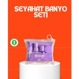 5 Parça Seyahat Kişisel Bakım Seti Şişe Sprey Krem Kutulu FRTKGT25DYMUCZZZ5LİSEYAHATŞİŞESİ-1