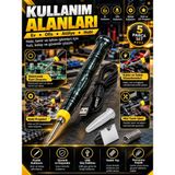 5 Parça / USB Lehim Kalemi Seti / Taşınabilir Kompakt Mini Havya Tamir Seti / Hobi Elektrikli Lehimleme Seti