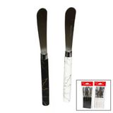 5 Parça Uzun Kahvaltı Bıçak - Mermer Desen Saplı 16.5 Cm Go53/01995