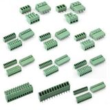 5 Pin 3.81Mm 90° Erkek Geçmeli Yeşil Klemens