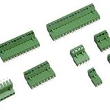 5 Pin 5.08mm 180C Erkek Geçmeli Yeşil Klemens