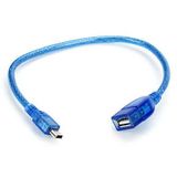 5 pin Mini Usb Erkek - USB Dişi Kablo 20cm