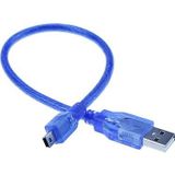 5 pin mini usb kablo şarj ve data kablosu