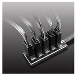 5 Port 4 Pin Fan Coklayici Kablo - 4 Pin Pwm Fan Kontrol Kablosu
