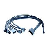 5 Port Fan Çoklayıcı Kablo 4 Pin Molex Fan Uzatma Fan Çoklayıcı Molex - 5 x 3/4-Pin Pwm Kablo