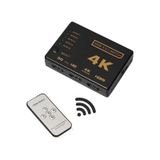5 Port Hdmi Switch Kumandalı Hdmı Seçici 5 Giriş 1 Çıkış Hdmi Çoğ