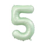 5 Rakam Adaçayı Folyo Balon 34 İnç 76-82 Cm
