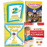 5 RENK YAYINEVİ 2.sınıf Konu Anlatımlı Soru Bankası + Telafi Kitabım +Atasözü-Deyimler ve Tüm Dersler Yaprak Test