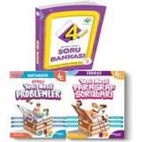 5 RENK YAYINEVİ 4. Sınıf Özet Konu Anlatımlı Bankası - Yeni Nesil Paragraf - Matematik Soruları