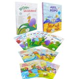 5 Renk Yayınları 1. Sınıf Ilk Okuma Hikaye Seti Akıl Küpü Ve Bilge Salyangoz 20 Kitap
