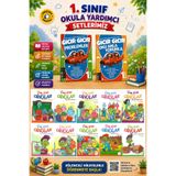 5 Renk Yayınları 1 .Sınıf Oku Anla Yorumla + Problemler + Çıtı Pıtı Dinolar Hikaye Seti
