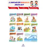 5 Renk Yayınları 2 .Sınıf Okumayı Sevdiren 10 lu Hikaye Seti - 9 (32 sayfa)