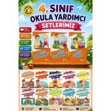 5 Renk Yayınları 4.Sınıf Çıtır Çıtır Türkçe + Fen Bilimleri + Sosyal Bilgiler + Karizmatik Hikaye Seti
