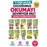 5 Renk Yayınları 4 .Sınıf Okumayı Sevdiren 10 lu Hikaye Seti -3 (64 sayfa)