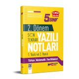 5. Sınıf 2. Dönem 1. ve 2. Yazılı Notları Son Tekrar Master Work Yayınları