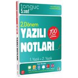5.Sınıf 2.Dönem 1 Ve 2.Yazılı Notları Tonguç Akademi Yayınları