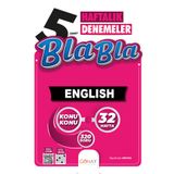 5.Sınıf 32 Haftalık Bla Bla İngilizce Denemeleri - Günay Yayınları