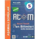 5.Sınıf Atom Fen Bilimleri Aşamalı Soru Bankası Artı Zeka Yayınları