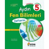 5. Sınıf Aydın Fen Bilimleri Defterim - Aydın Yayınları