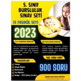 5. Sınıf Bursluluk Sınav Seti (5 Fasikül Kitap) - Enine Boyuna Eğitim