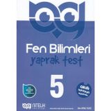 5. Sınıf Fen Bilimleri Yaprak Test Nitelik Yayınları