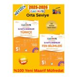 5.Sınıf Güncel Müfredat F-T(2 Kitap)%100 Yeni Maarif Müfredat 36 Hafta Deneme+Tablet Kalemi