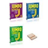 5. Sınıf Jumbo Matematik Fen Bilimleri ve Türkçe Deneme Bankası 3lü Set + Telefon Standı