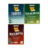 5. Sınıf Master Türkçe Fen Bilimleri Matematik Deneme Seti - Okyanus Yayınları