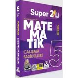 5.Sınıf Matematik Süper 2 Li Çalışma Kitabı +8 Denem Örnek Akademi