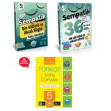 5.sınıf Sempatik Din Kültürü ve Ahlak Bilgisi Soru Bankası +36 Haftalık Kazanım Denemeleri(Hediyeli)