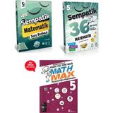 5.sınıf Sempatik Matematik Soru Bankası +36 Haftalık Kazanım Denemeleri (Hediyeli)