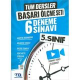 5. Sınıf Tüm Dersler Başarı Ölçme Seti 6 Deneme Sınavı Kollektif Tandem Yayınları