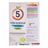 5. Sınıf Tüm Dersler Yaprak Test / Yunus Emre Çekiç / Seans Yayınları