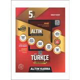 5. Sınıf Türkçe Altın Etkinlikli Kazanım Soru Bankası