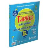 5. Sınıf Türkçe Soru Bankası + Yazılıya Hazırlık Soruları 2'Si 1 Arada