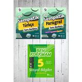 5.Sınıf Ünlüler Sempatik Türkçe-Paragraf Soru Bankası
