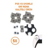 5 Takım Ps5 V3 Bdm 030 Kol Uyumlu İç Lastik Takımı Gri Renk