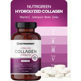 5 Tip Doğal Hidrolize Collagen Probiotic Içerikli 90 Tablet - Aromasız