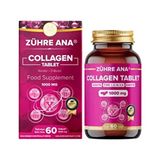 5 Tip Hidrolize Kolajen Tip 1, Tip 2, Tip 3, Tip 5, Tip 10 ve Collagen, Keratin, Biotin 60 Tablet - Aromasız