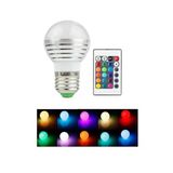 5 Watt Kumandalı Rgb Led Ampul Beyaz Işıklı Dim Edilebilir