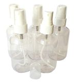 5 x 100 ml clear PET boş plastik Bottles with Atomiser Fine Spray by Simply Essential