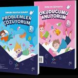 5 Yıldız Yayınları 1.Sınıf Türkçe-Matematik Okuduğumu Anlıyorum Problemler Çözüyorum