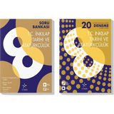 5 Yıldız Yayınları LGS 2023 Inkılap Tarihi Soru Bankası & Deneme Seti (2 Kitap)